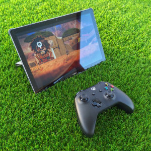 Tablet with Xbox controller